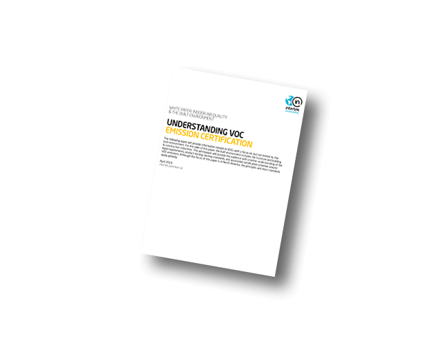 Understanding VOC Emission Testing & Certification white paper